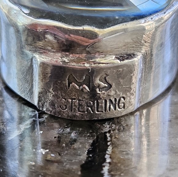 Handmade Sterling Silver Jeweler's Loop Owl Design 10X Magnification - Picture 6 of 7